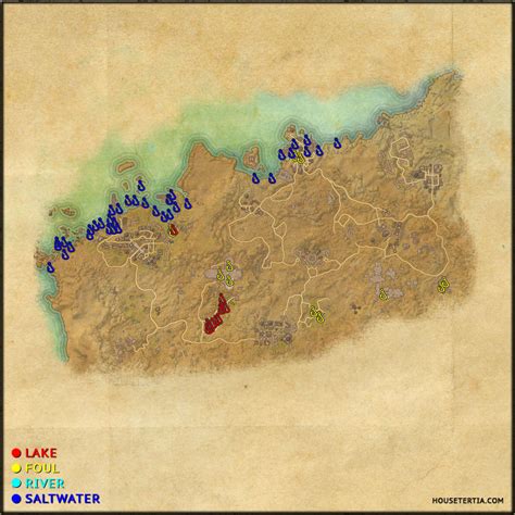 ESO Fishing Map: Alik’r Desert – House Tertia