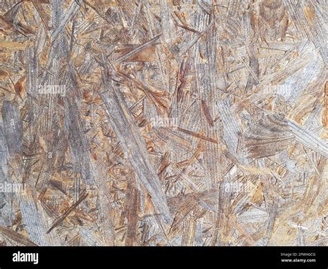 A brown oriented strand board texture Stock Photo - Alamy