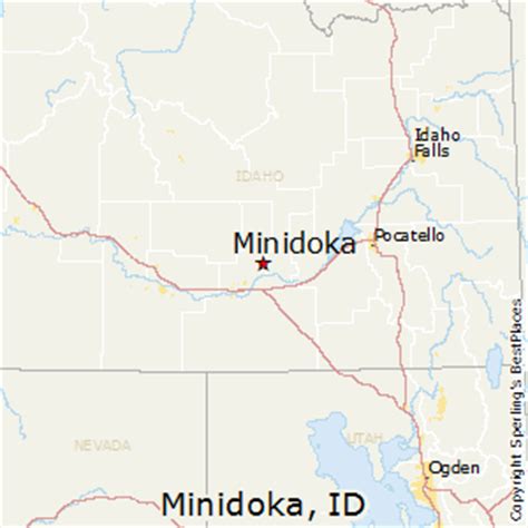 Minidoka Ranger District Map