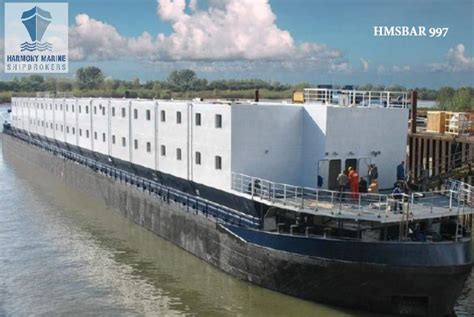 Accommodation barge for hire - 173 berths-Harmony Marine Shipbrokers