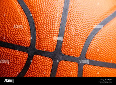 Texture of basketball skin close up Stock Photo - Alamy