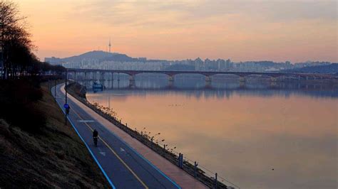 The Han River | Hangang Bicycle Path | Korea By Bike