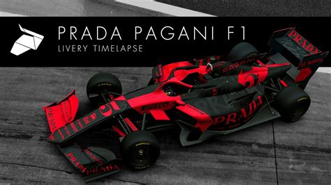 Prada Pagani F1 - GT Sport Livery Timelapse - YouTube