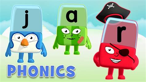 Phonics - Learning Difficult Words | Learn to Read | Alphablocks - YouTube