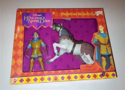 DISNEY THE HUNCHBACK OF NOTRE DAME Phoebus & Achilles Figure Mattel NIP NEW $7.99 - PicClick