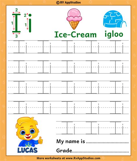 Activity Sheets Letter Ii