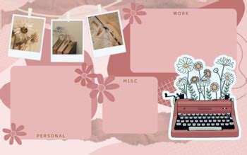 Pink Aesthetic Desktop Wallpaper by Eleven Oh Nine Designs | TPT