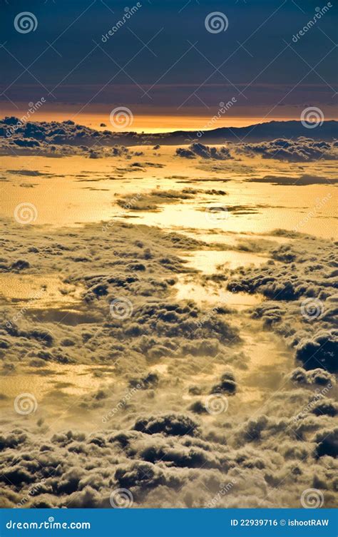 Nice View To Cloud Sky at Sunset Stock Photo - Image of tropical, travel: 22939716