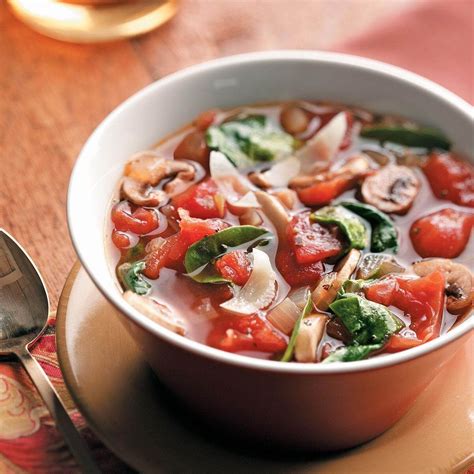 Tomato Spinach Soup Recipe | Taste of Home