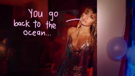 Miley Cyrus Drops 'Slide Away' Music Video FULL Of Liam Hemsworth Relationship Easter Eggs ...