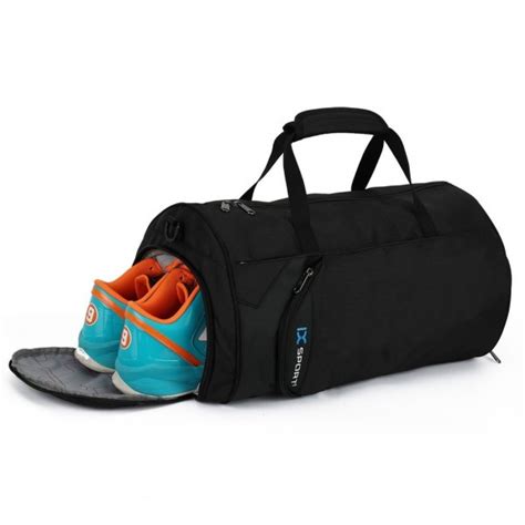 Fitness Sport Small Gym Bag with Shoes Compartment Waterproof Travel ...