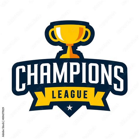 Sports champions emblem Векторный объект Stock | Adobe Stock