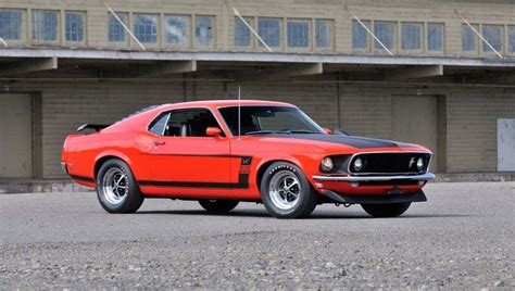 Red, muscle car, classic, 1969 Ford Mustang Boss 302 wallpaper | Ford ...