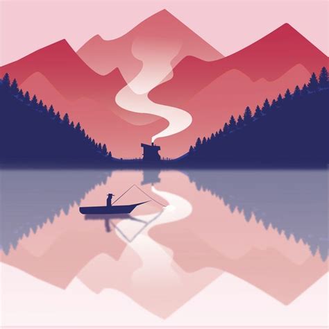 Landscape design in Illustrator in 2022 | Illustration, Artwork, Abstract artwork