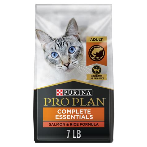 Purina Pro Plan High Protein with Probiotics Salmon & Rice Formula Dry Cat Food, 7 lbs. | Petco