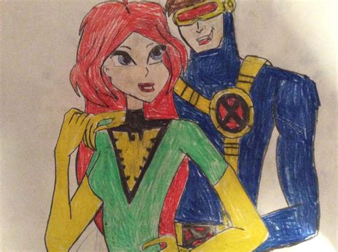 Cyclops and Jean Grey by tb86 on DeviantArt