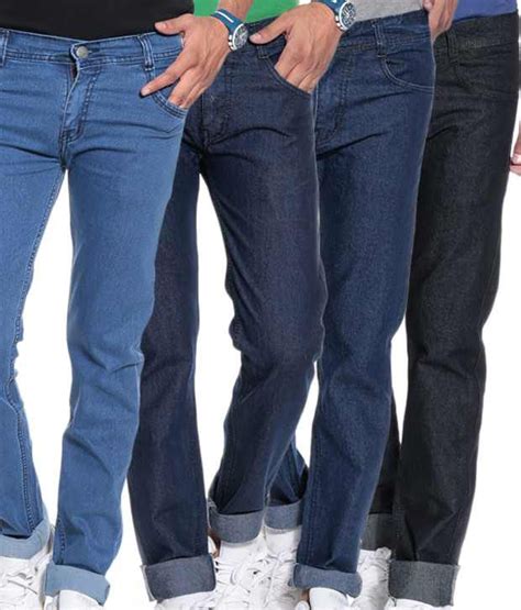 Coaster Combo Of 4 Muti Color Stretchable Jeans for Men - Buy Coaster Combo Of 4 Muti Color ...