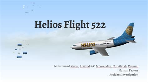 Helios 522 Investigation by Afiqah Rashid