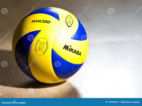 Mikasa official volleyball editorial image. Image of ball - 7830955