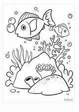 Ocean Coloring Pages For Kids sketch template