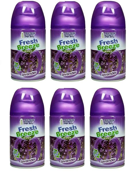 Fresh Breeze Air Freshener Spray Refills 250ml Pack of 6 - Walmart.com ...