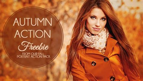 Autumn Action (Photoshop) | Fall portraits, Free photoshop overlays, Photoshop freebies