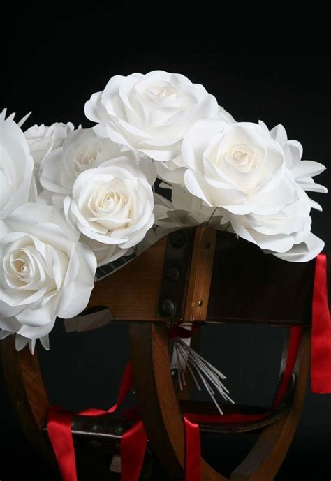 Paper Flower Bouquet Wedding Reception Decor Wedding | Etsy