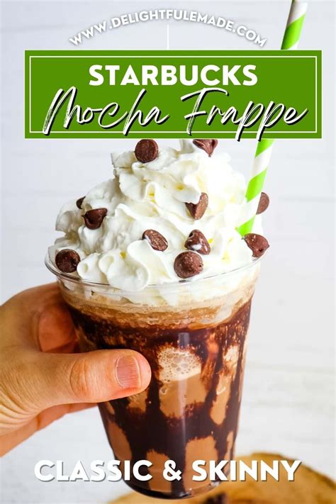 Starbucks Mocha Frappuccino Recipe - Delightful E Made