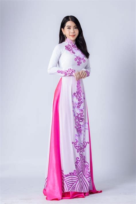 Vietnamese Clothing, Ao Dai, Dresses With Sleeves, Long Sleeve Dress ...