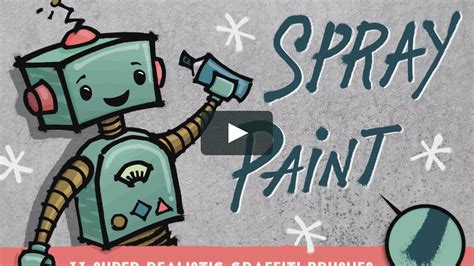 Spray Paint Brushes - Illustrator Tutorial | Illustrator brushes, Realistic oil painting ...