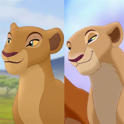 Lion Guard Nala VS Lion King II:Simba's Pride Nala | Lion king pictures ...