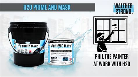 H20 Liquid Mask - Quick Tutorial - Phil the painter! - YouTube