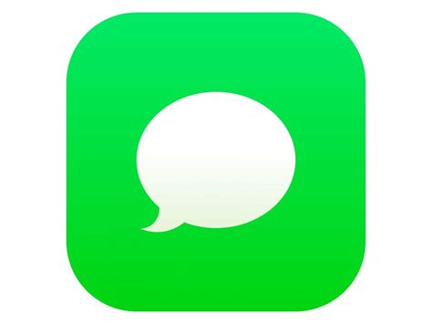 iOS Messages Logo PNG vector in SVG, PDF, AI, CDR format