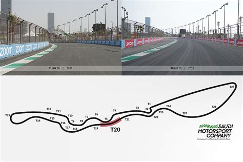 Así ha cambiado el circuito de Yeda para el GP de Arabia Saudí F1