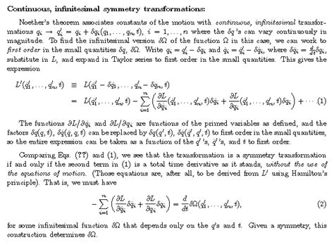 NOETHER'S THEOREM AND CONSTANTS OF THE MOTION