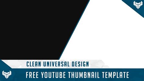 Free GFX: Free Youtube Thumbnail Template PSD Universal Design - YouTube