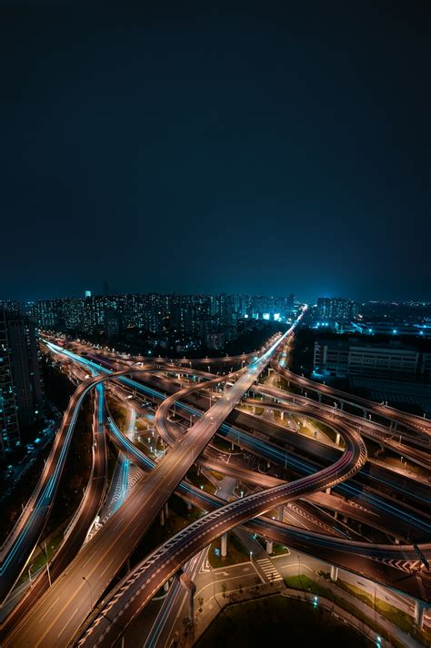 Time lapse photography of city lights during night time photo – Free Chengdu Image on Unsplash