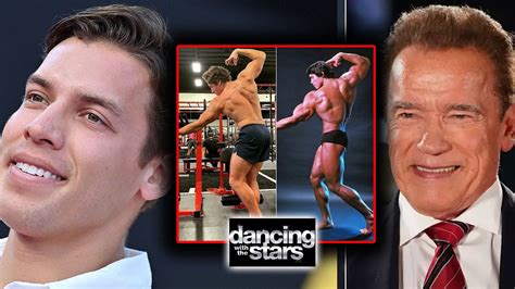 Arnold's Son Hits Father's Poses on Dancing With The Stars - YouTube