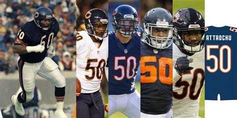 Da Greats: Retired Chicago Bears Jersey Numbers - The Chicago Audible