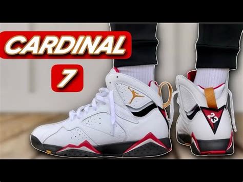 REVIEW AND ON FEET OF THE AIR JORDAN 7 “CARDINAL” HOW GOOD ARE THEY ...