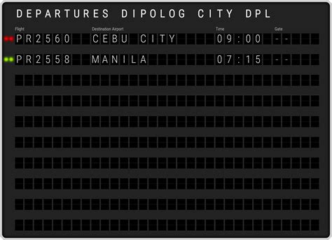 Dipolog City Dipolog Airport Departures & [DPL] Flight Schedules