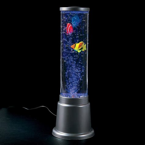 Fish and Bubble Lamp for Visual Stimulation
