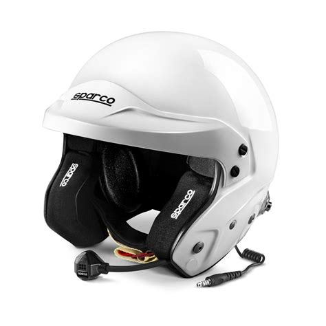 Sparco Italy AIR PRO RJ-5i MY20 Open Face Helmet White (FIA homologation) White | Racewear ...