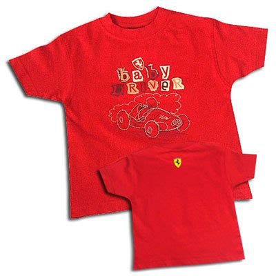 Ferrari Kids Baby Driver T-Shirt (SKR1005)