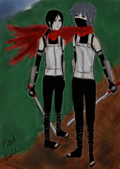 Kakashi and Itachi anbu by Isydji on DeviantArt