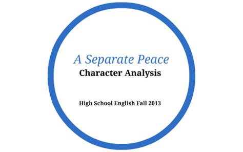 A Separate Peace Character Analysis HSENG2012F by Whitney Wilhelm on Prezi