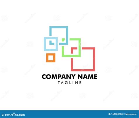 Responsive Logo Template Vector Icon Illustration Design Stock Vector - Illustration of html ...