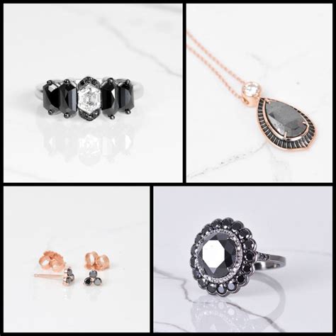 Black Diamond Jewelry | Black diamond jewelry, Jewels, Gorgeous jewelry