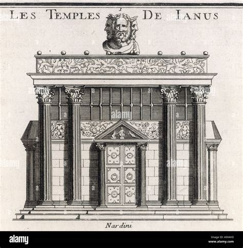 Temple Of Janus Stock Photo - Alamy