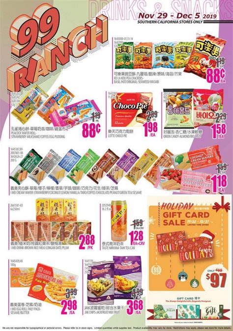 99 Ranch Market Weekly Ad Nov 29 – Dec 05, 2019